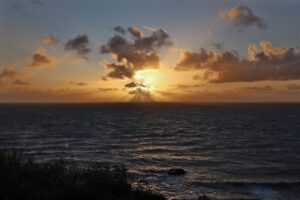 Sonnenuntergang am Ärmelkanal