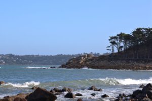Pointe du Dourven vor der Mündung des Le Léguer