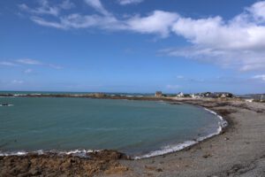 Plage de galet an der Pointe de Séhar