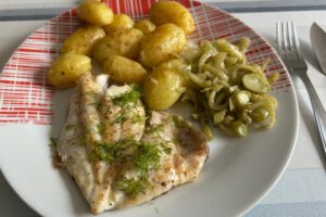 Petersfisch (Saint-Pierre) frisch vom Händler