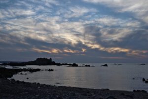 Locquemeau - Abendstimmung an der Pointe de Séhar
