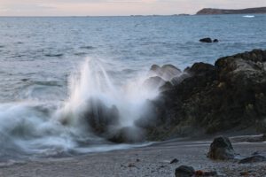Locquemeau - Sonnenuntergang an der Pointe de Séhar