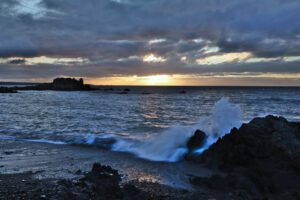 Locquemeau - Sonnenuntergang an der Pointe de Séhar