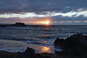 Locquemeau - Sonnenuntergang an der Pointe de Séhar