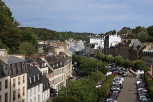 Morlaix - Blick nach Norden vom Viaduc de Morlaix
