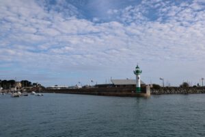 Port du Portrieux mit Phare du Portrieux