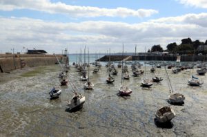 Port du Portrieux bei Ebbe