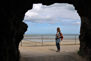 Durchgang zum Plage de l'avant port
